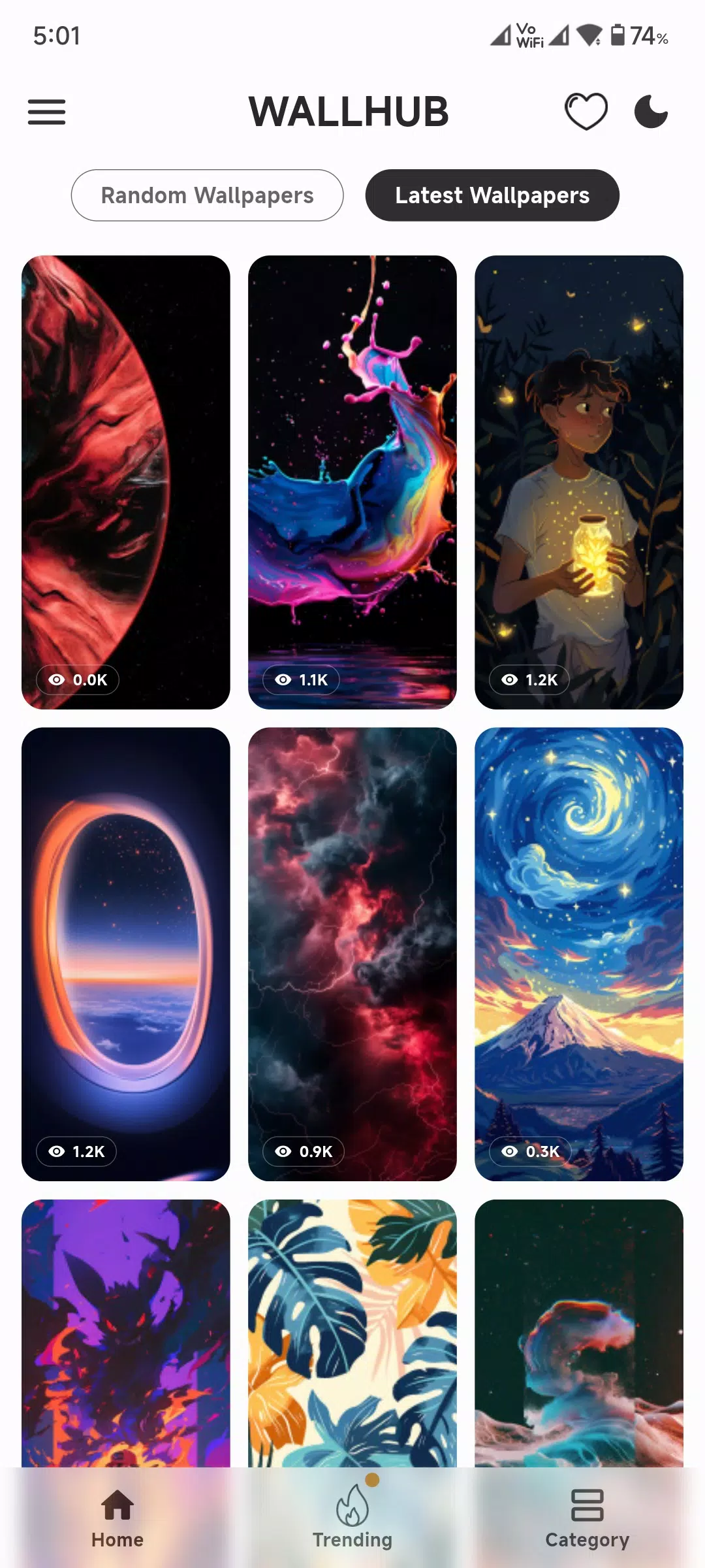 WallHub Screenshots