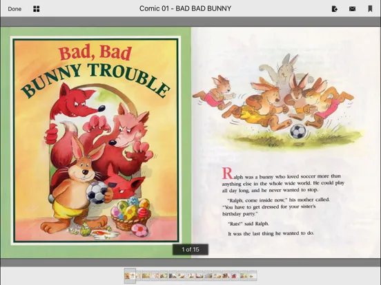 Truyện Tranh Tiếng Anh Cho Bé -  Comic For Kids iPad  Screenshots
