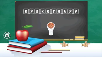 Cute Bear Hard-Working : Find A Word With Missing Letters 스크린샷