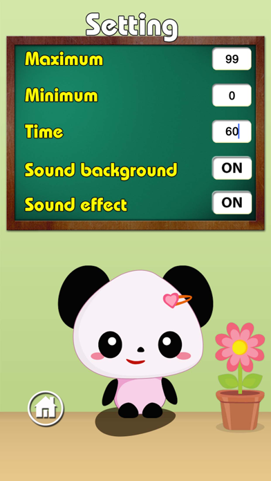 Captures d'écran de Cute Bear Hard-Working : Study Quick Math