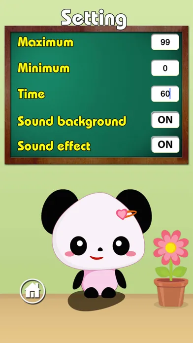 ภาพหน้าจอของ Cute Bear Hard-Working : Study Quick Math