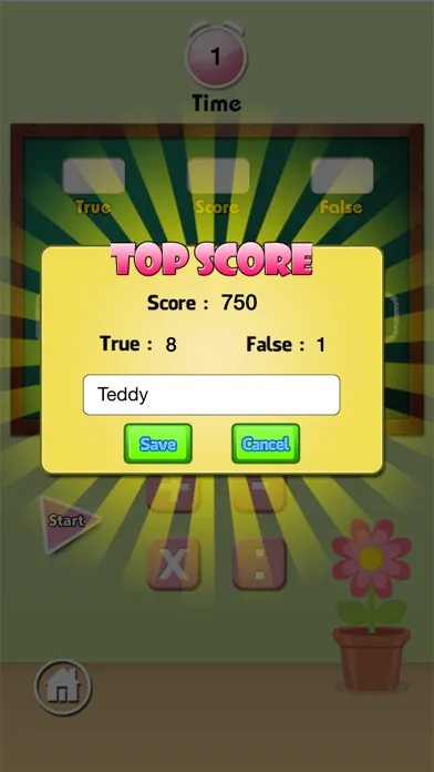 ภาพหน้าจอของ Cute Bear Hard-Working : Study Quick Math