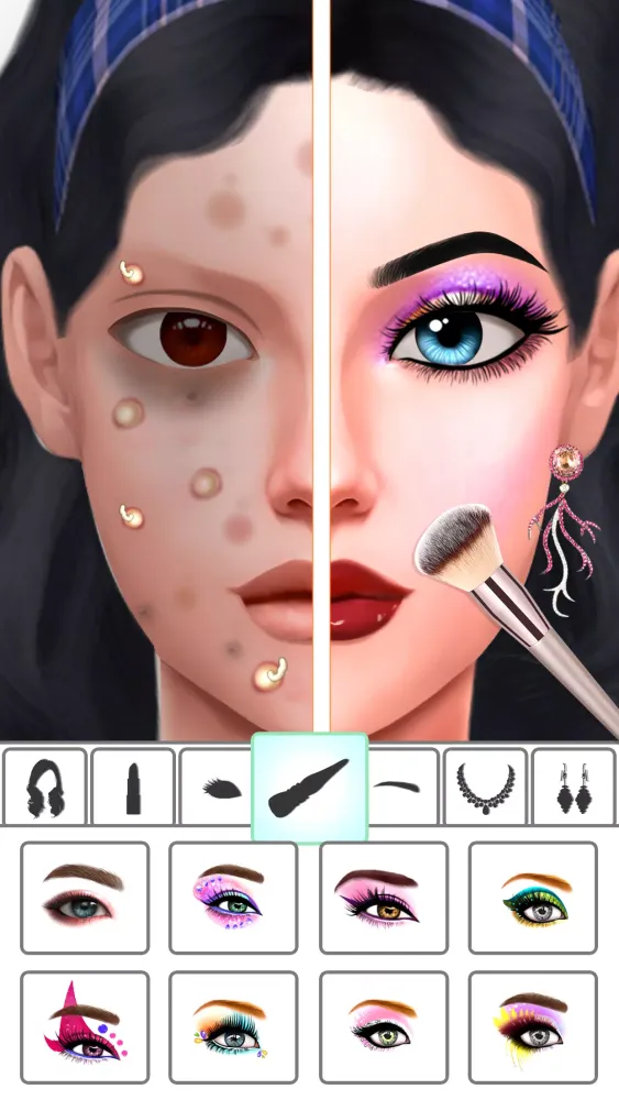 Makeup Stylist Makeover Studio应用截图