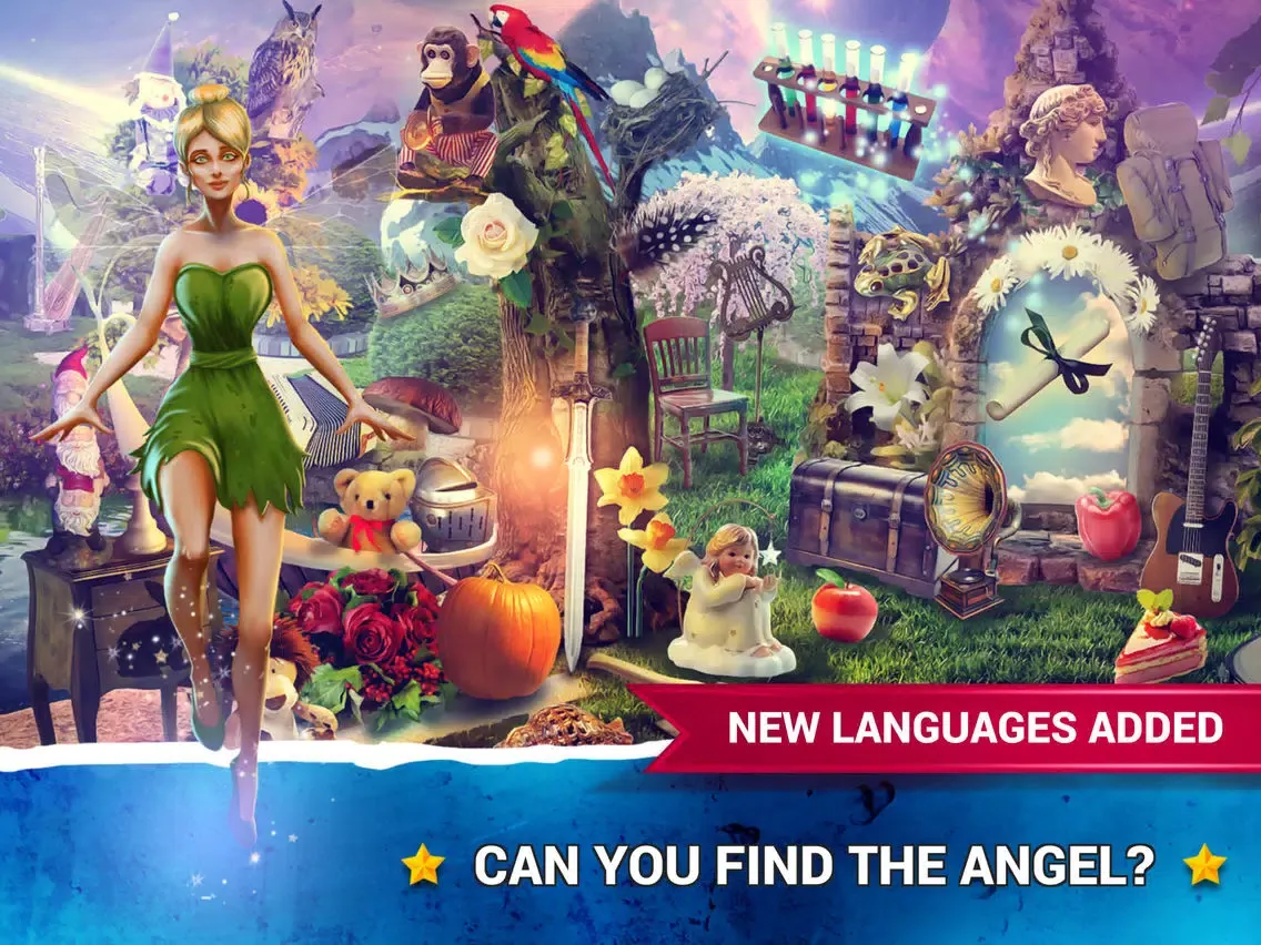 Ảnh chụp màn hình của Hidden Objects Fantasy Games iPad 