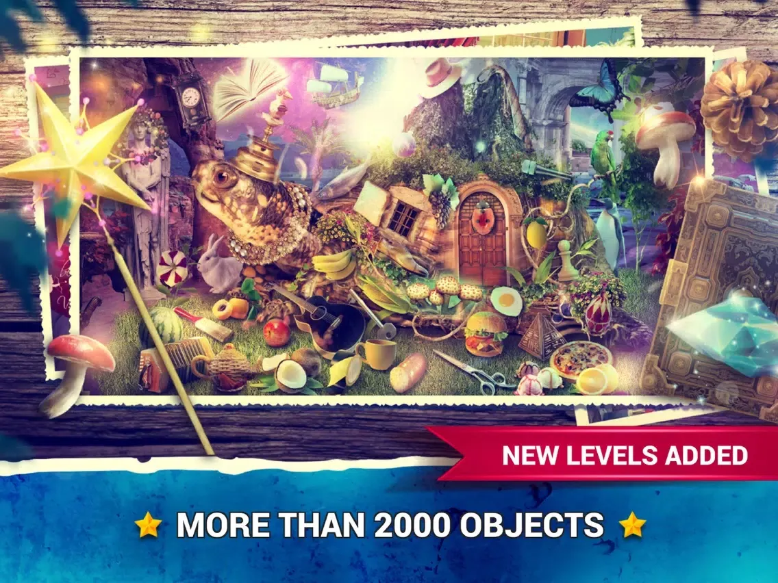 Ảnh chụp màn hình của Hidden Objects Fantasy Games iPad 
