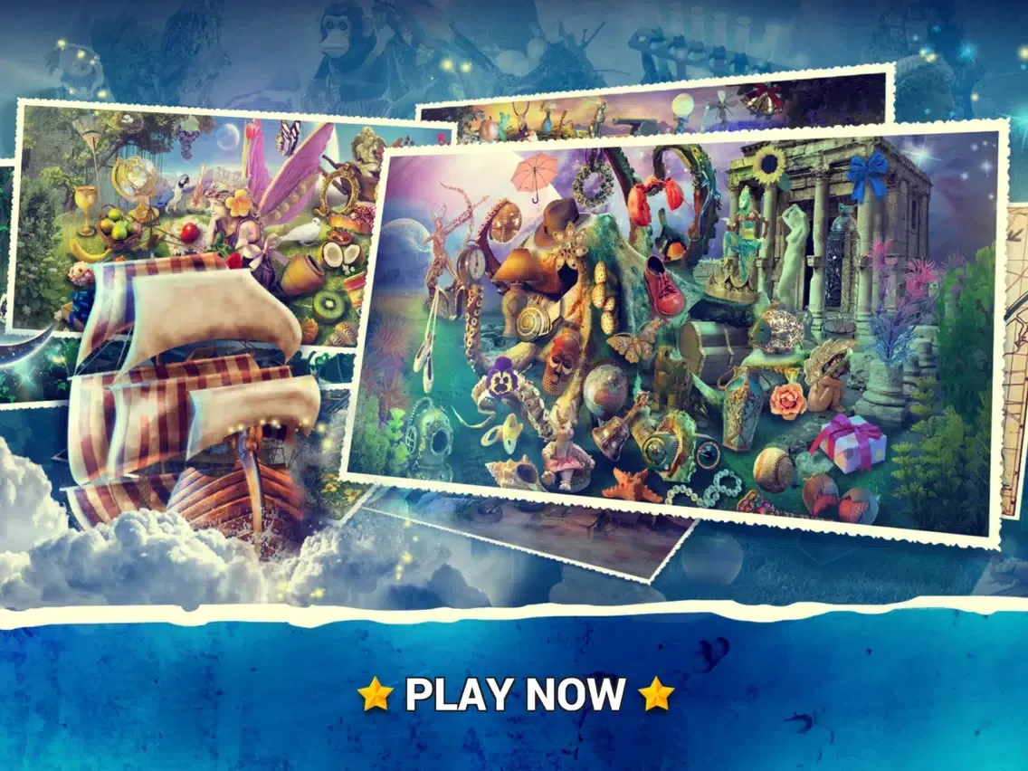Ảnh chụp màn hình của Hidden Objects Fantasy Games iPad 
