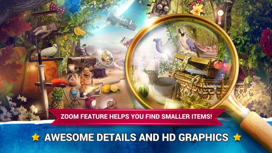 Ảnh chụp màn hình của Hidden Objects Fantasy Games