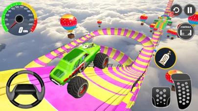 Tangkapan layar 4x4 Monster Truck Racing Games