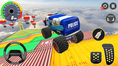 Tangkapan layar 4x4 Monster Truck Racing Games