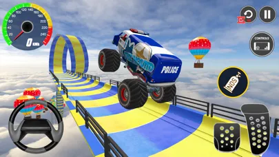 Tangkapan layar 4x4 Monster Truck Racing Games