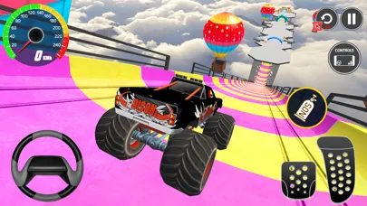 Tangkapan layar 4x4 Monster Truck Racing Games