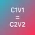 C1V1=C2V2