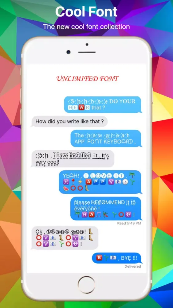تصاویر Beauty Fonts Keyboard