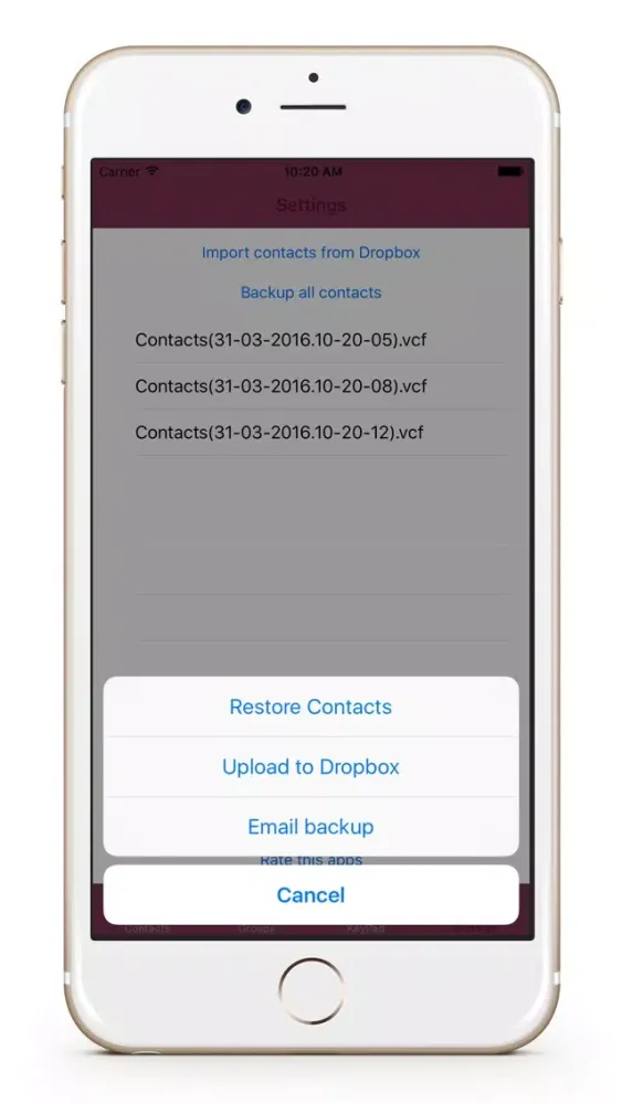Screenshot di Asktocall - Smart Contacts Manager