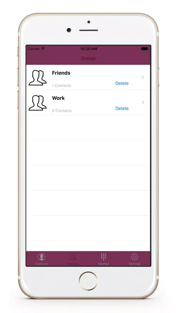 Screenshot di Asktocall - Smart Contacts Manager