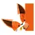 Adorable Fox FoxMoji Sticker