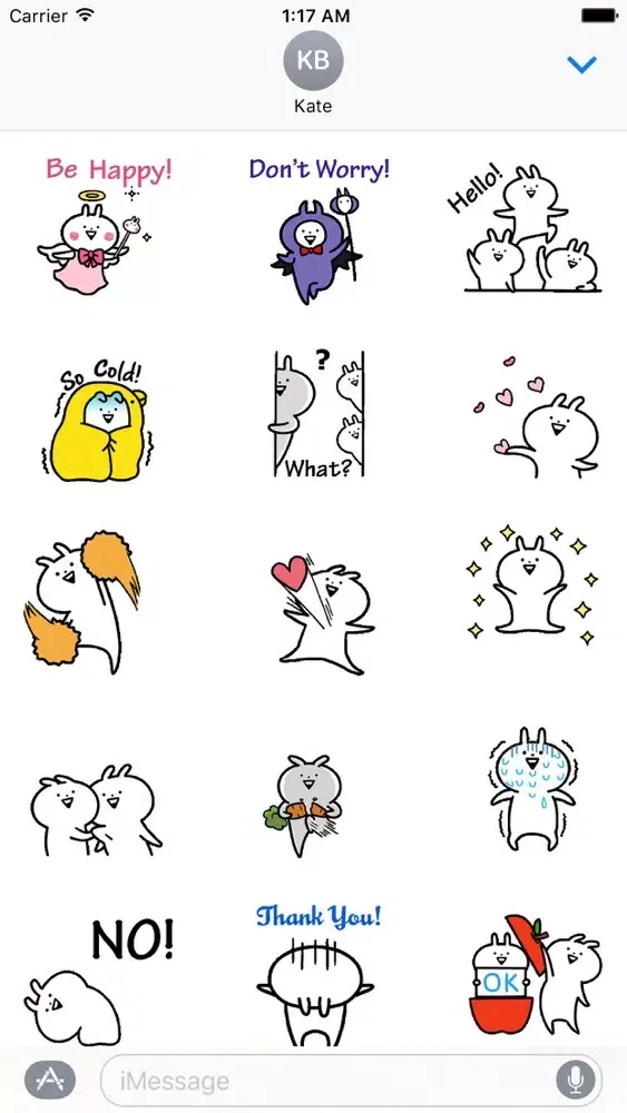 Capturas de tela do Animated Crazy And Cute Rabbit