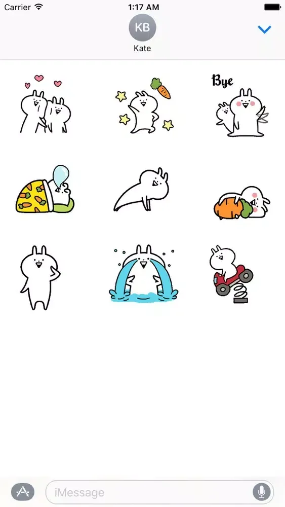 Capturas de tela do Animated Crazy And Cute Rabbit
