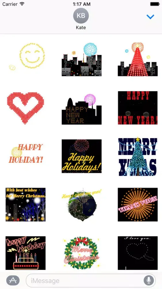 Animated Fireworks New Year 스크린샷