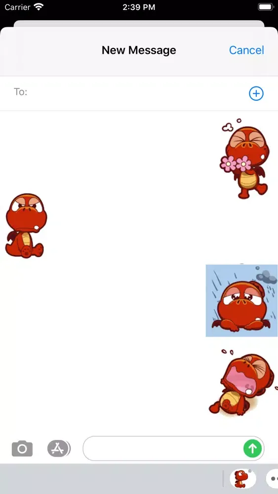 Animated Little Red Dragon 스크린샷