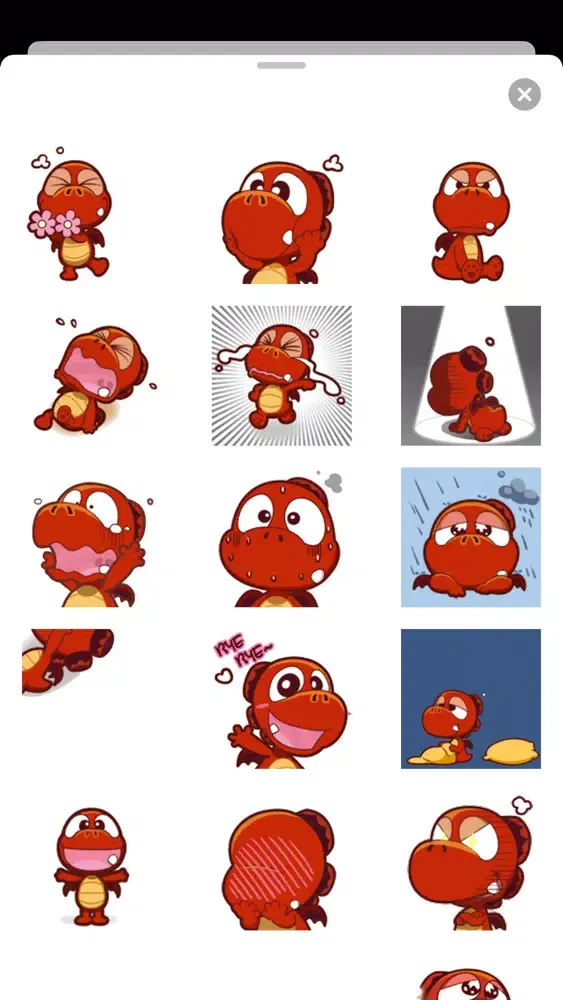 Animated Little Red Dragon 스크린샷