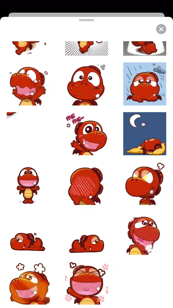Animated Little Red Dragon 스크린샷