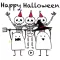 Cute Monsters In Halloween