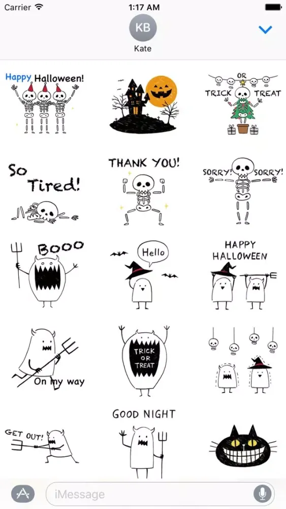 Captures d'écran de Cute Monsters In Halloween