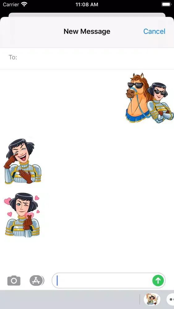 Joan Of Arc Heroine Sticker Screenshots