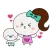 Mother And Her Child Sticker
