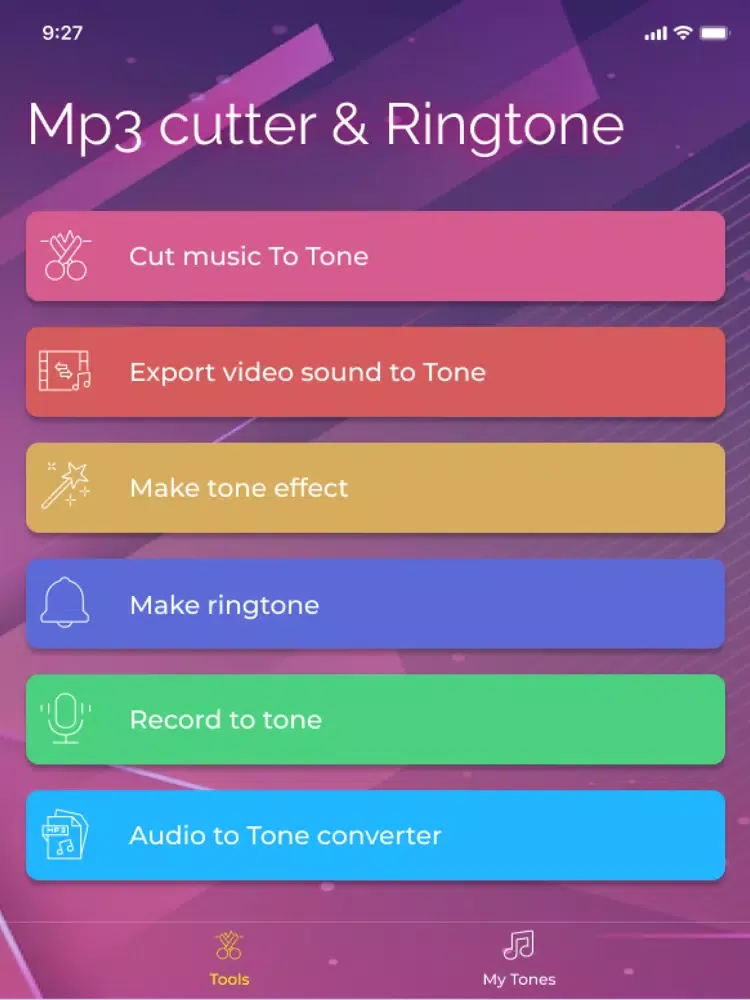 Captures d'écran de Ringtones Maker - Top Music iPad 