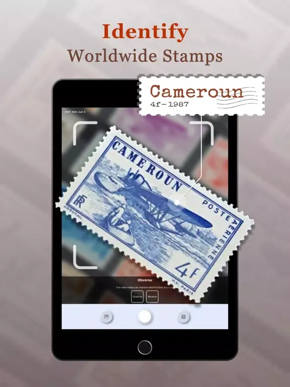 StampSnap: Stamp Identifier iPad  スクリーンショット