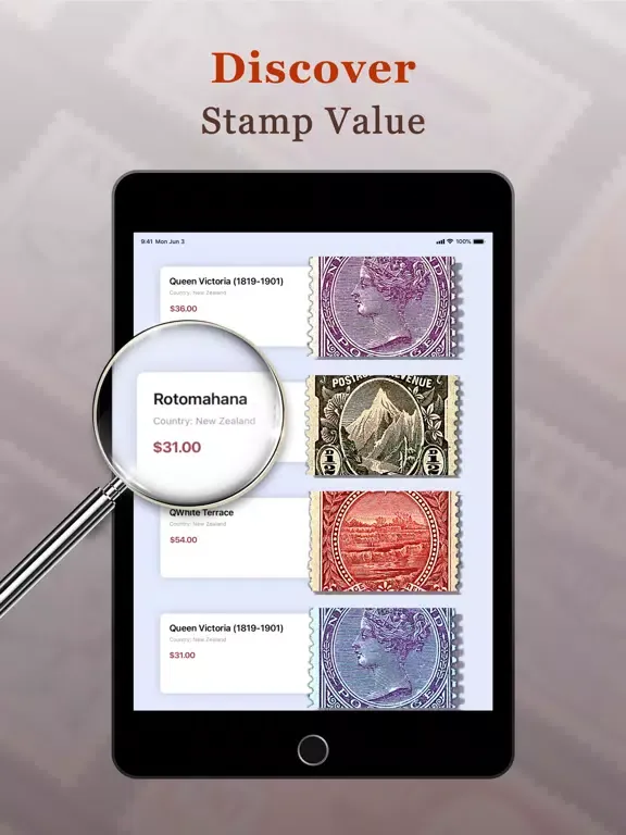 StampSnap: Stamp Identifier iPad  スクリーンショット