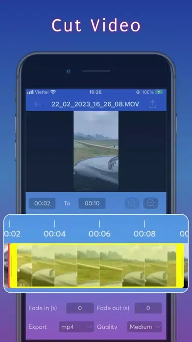 Video Editor - Videos to mp3 स्क्रीनशॉट