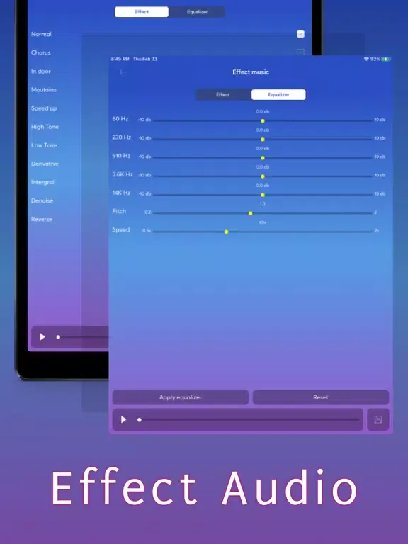 Video Editor Pro. Music Player iPad  Screenshots