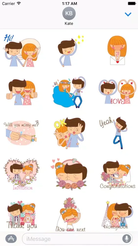 Will You Marry Me Sticker應用截圖
