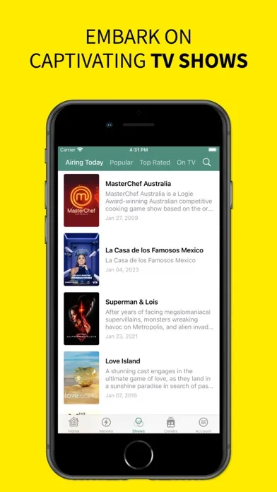 Cinefy - Movies, Shows, Celebs Screenshots