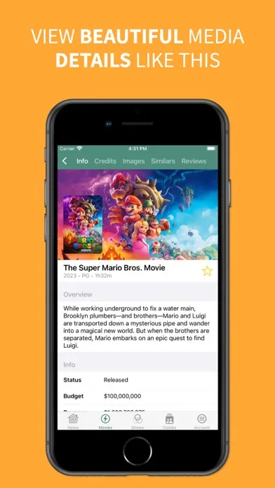 Cinefy - Movies, Shows, Celebs Screenshots