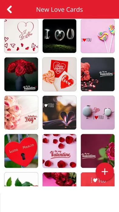 Valentine’s Day Card Maker स्क्रीनशॉट