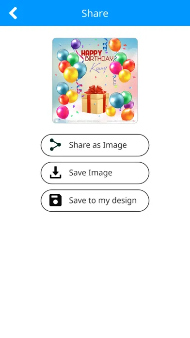 Happy Birthday Card Maker应用截图