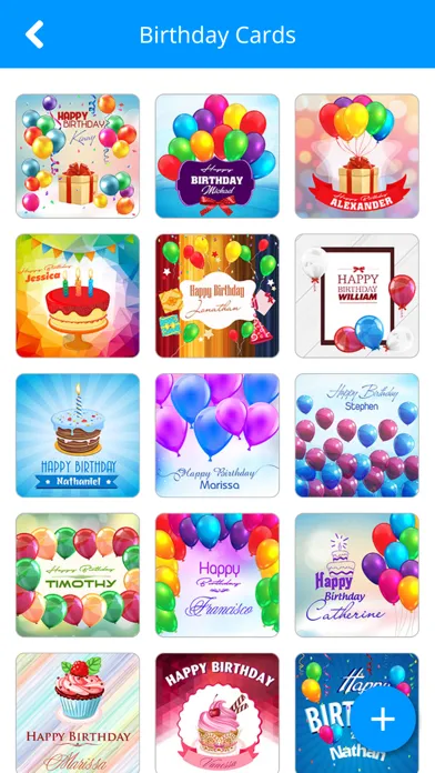 Happy Birthday Card Maker应用截图