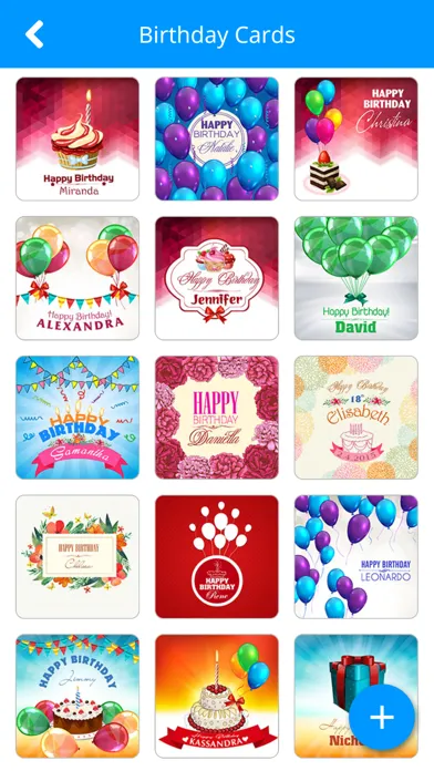 Happy Birthday Card Maker应用截图