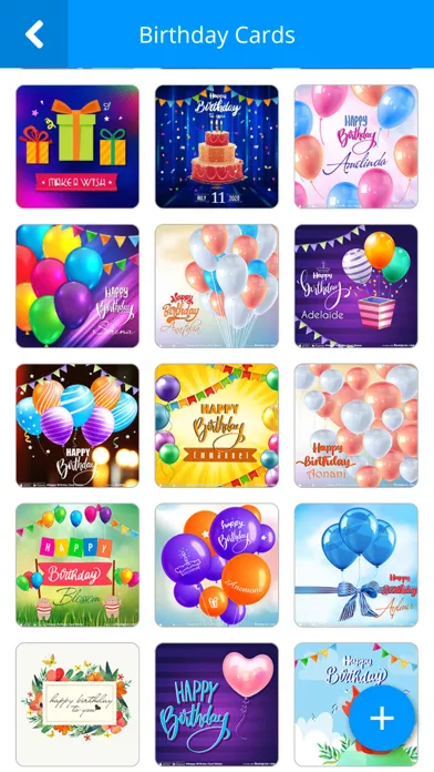 Happy Birthday Card Maker应用截图