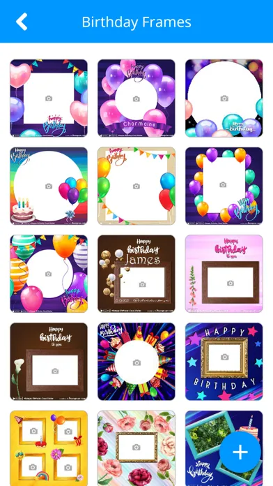 Happy Birthday Card Maker应用截图