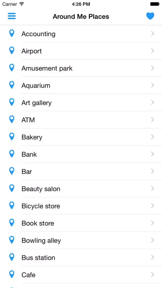 Find Place Nearby (Find Location Nearby) 스크린샷