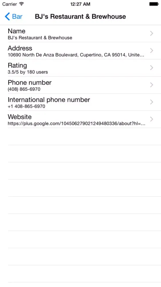 Find Place Nearby (Find Location Nearby) 스크린샷