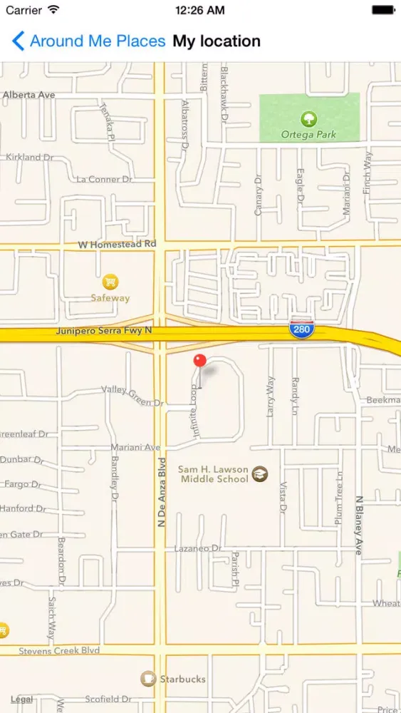 Find Place Nearby (Find Location Nearby) 스크린샷