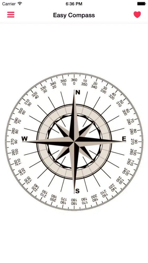 Ảnh chụp màn hình của Easy Compass - Digital Compass