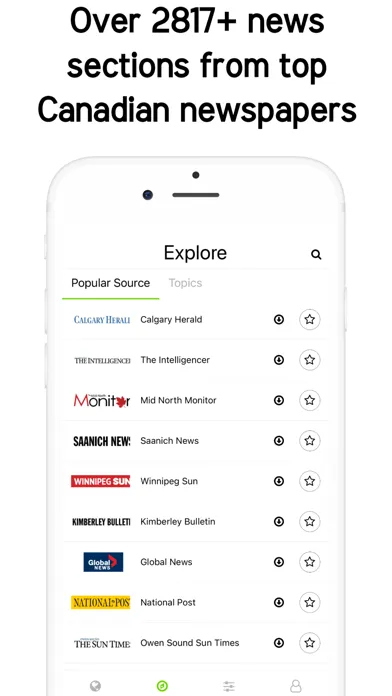 Canadian News - Newsstand CA スクリーンショット