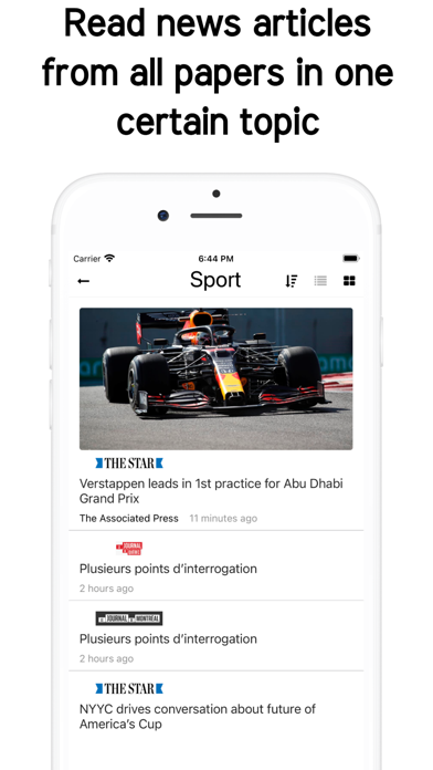 Canadian News - Newsstand CA應用截圖